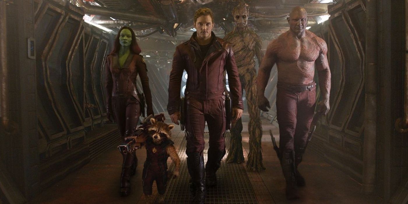The Guardians of the Galaxy walking down a hallway (1)