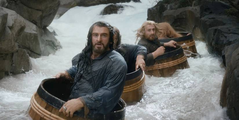 The Hobbit barrel riders