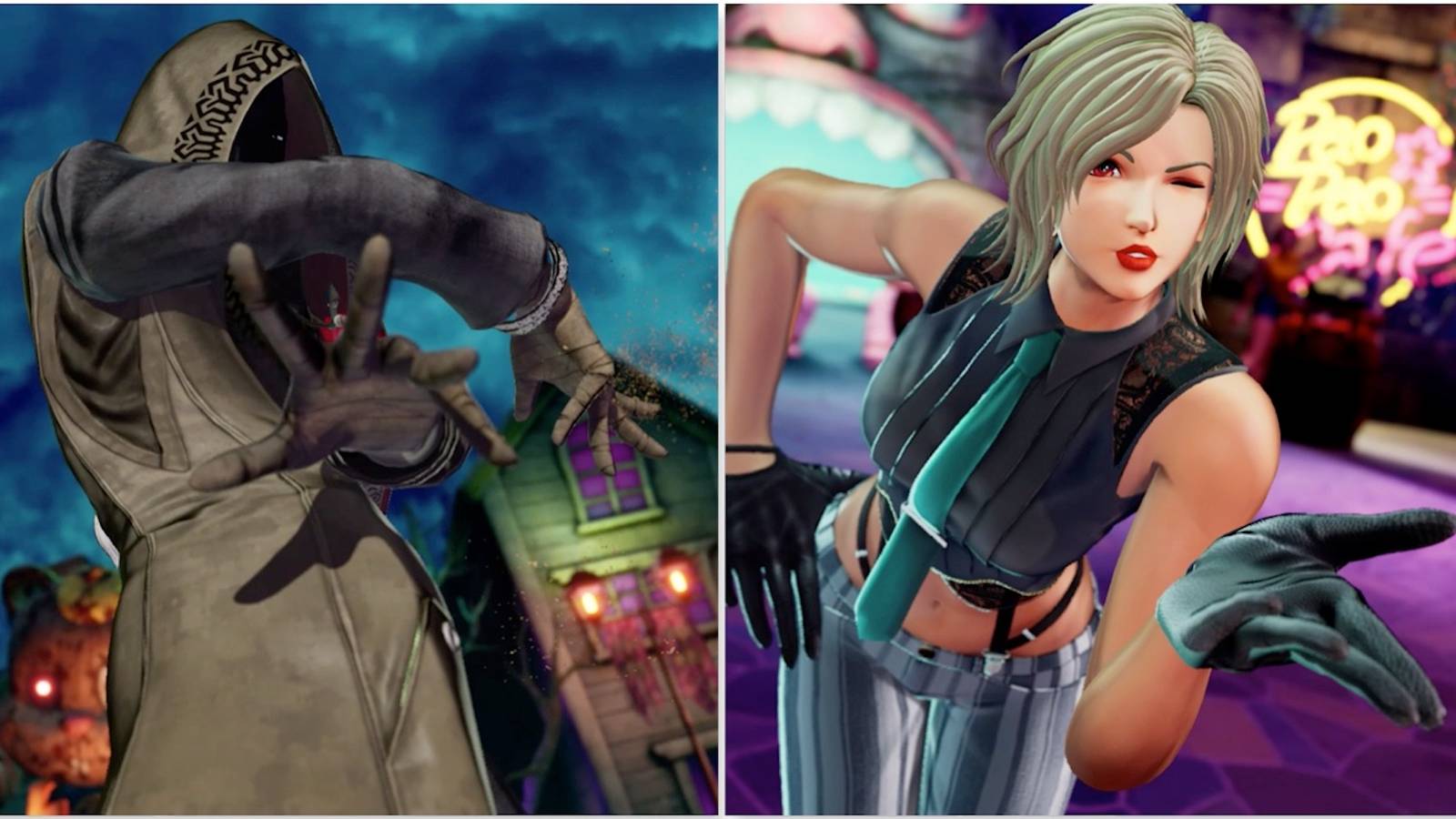 Kukri and Vanessa from The King of Fighters 15