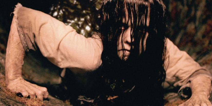 Samara crawling in The Ring Two