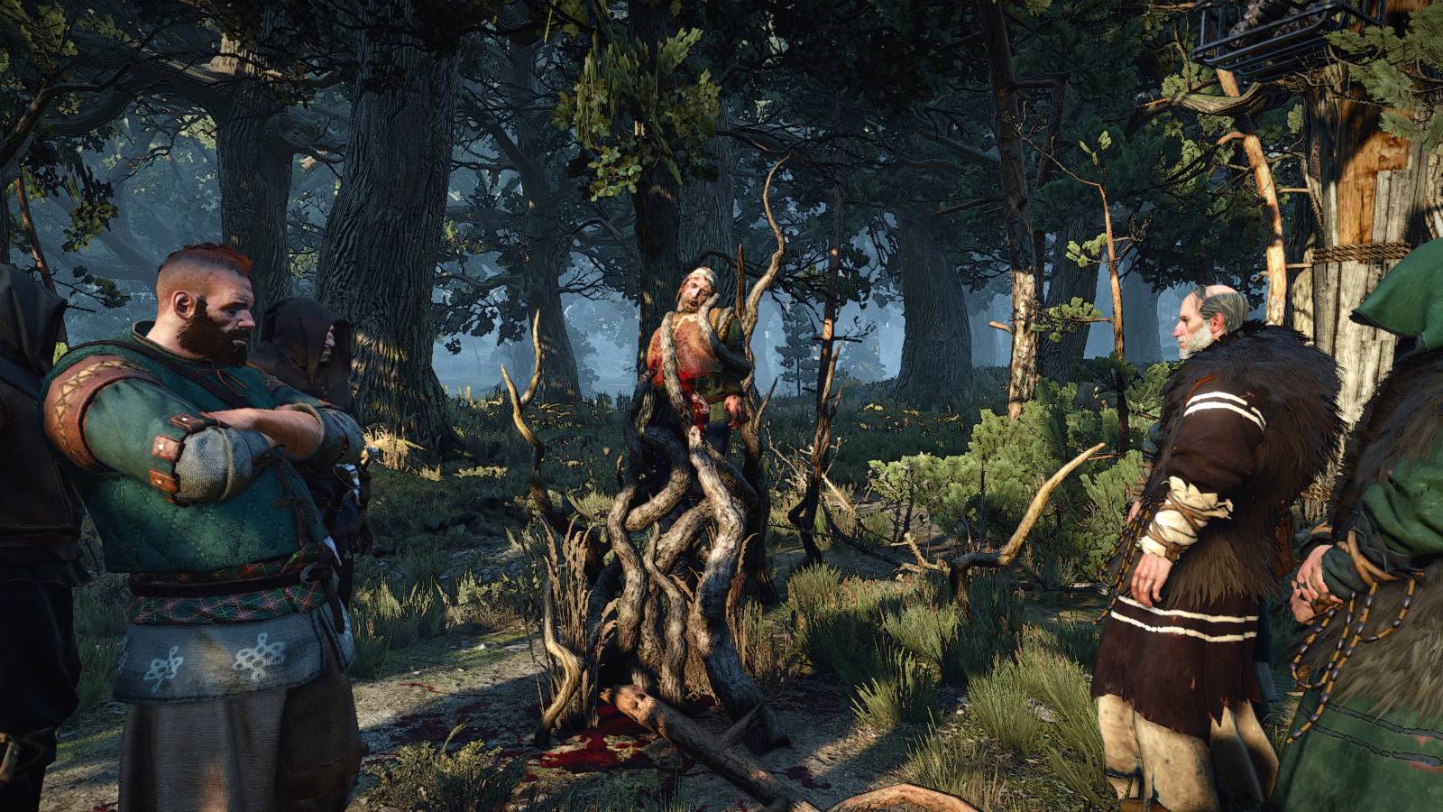 The Witcher 3 in the heart of the woods contract quest ancient leshen