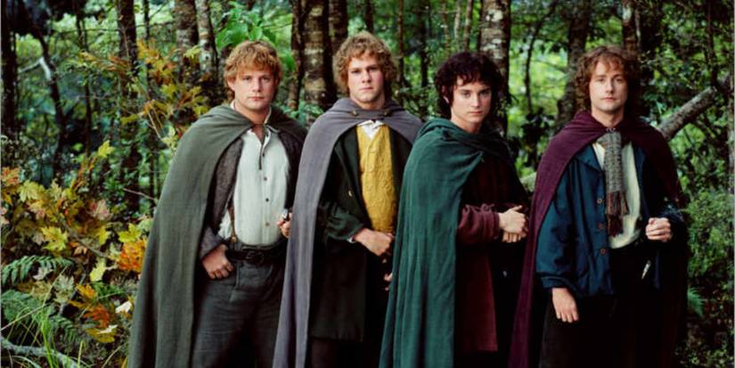 The four hobbits