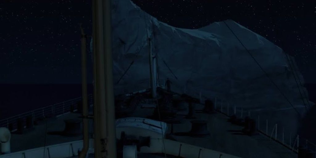 Titanic 1997 iceberg