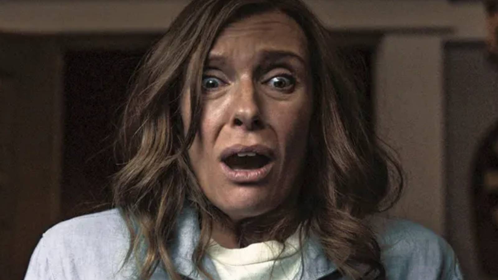 Toni Collette screaming in Hereditary