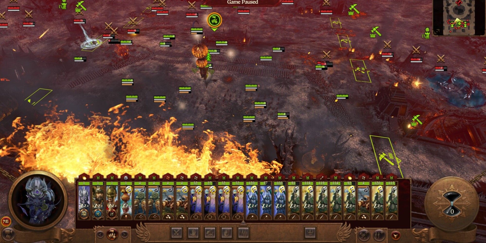 Total War Warhammer 3 Gameplay Screen