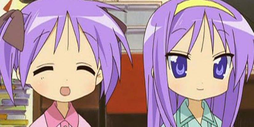 Tsukasa and Kagami Hiiragari of Lucky Star