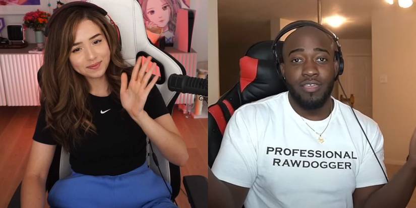 Twitch streamers Pokimane and JiDion collab