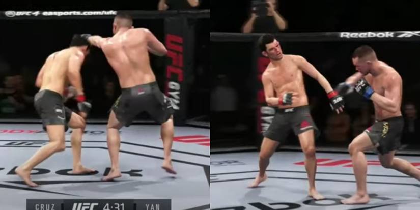 UFC 4 Dominic Cruz foot movement
