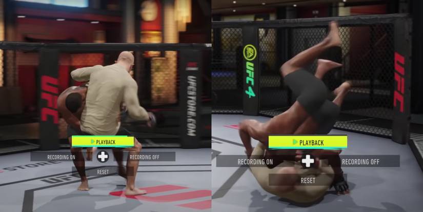 UFC 4 GSP takedown defense reversal