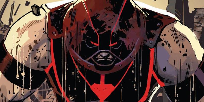 Unstoppable Juggernaut rising in his new costume Cropped