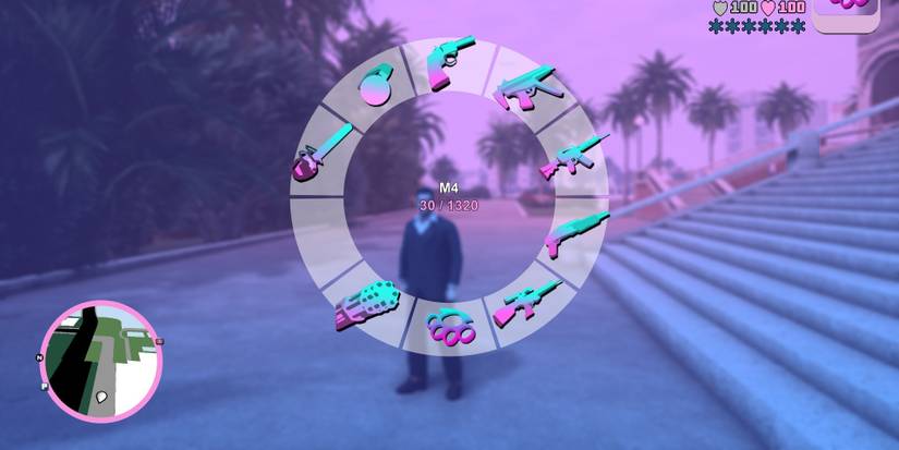 VC Classic Weapon Icons Mod For GTA Vice City DE