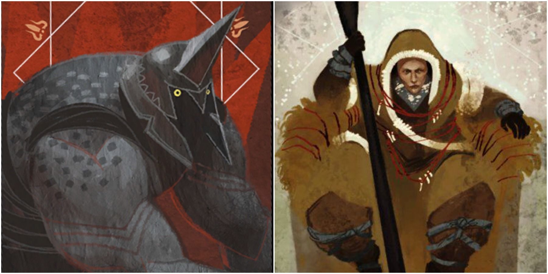 Dragon Age codex art in Inquisition. 