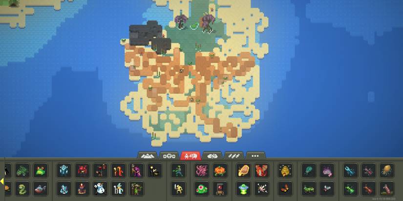 Worldbox - God Simulator bugs creating an island