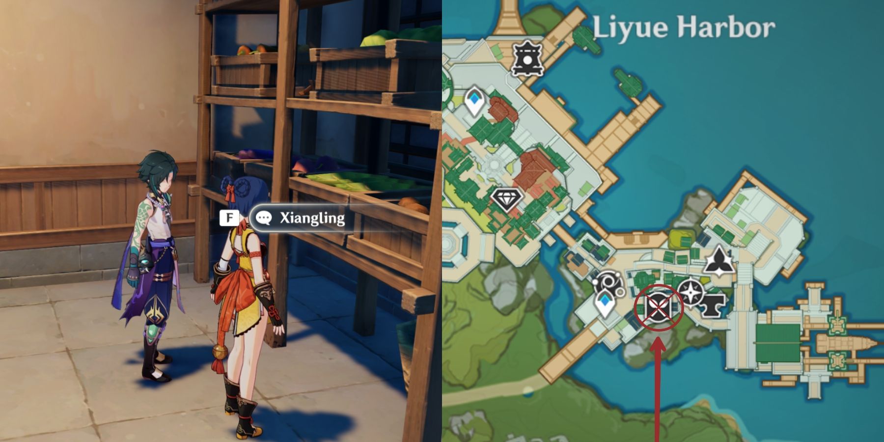 Genshin Impact All Liyue Characters' Locations During Lantern Rite