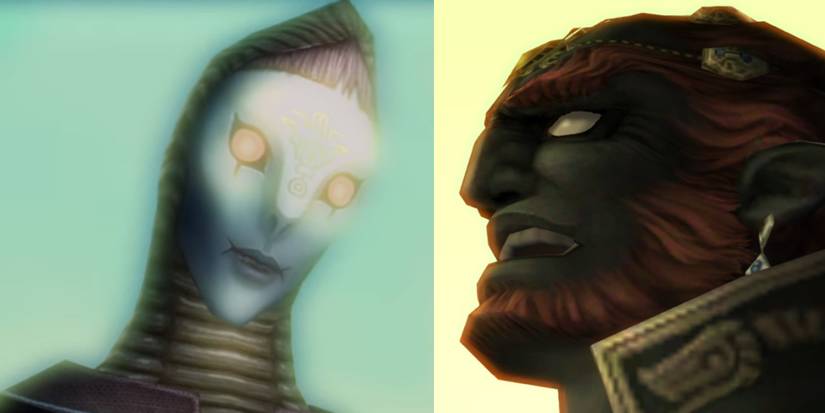 Zant snapping his neck; Ganondorf dying in Twilight Princess