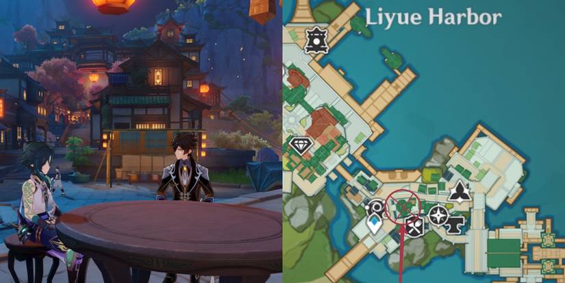 Zhongli location 1 in Genshin Impact