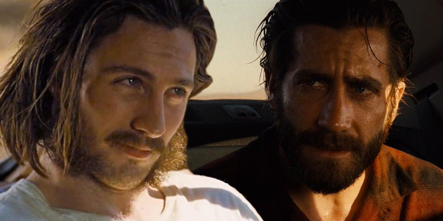 Aaron Taylor-Johnson and Jake Gyllenhaal in Nocturnal Animals