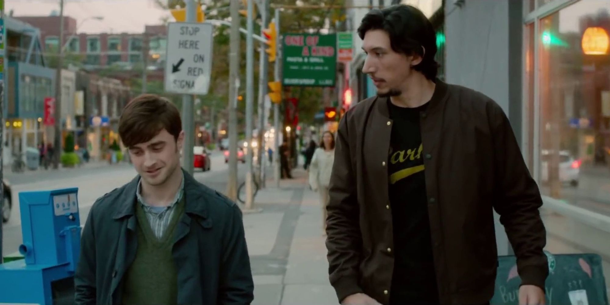 adam driver and daniel radcliffe in the f word