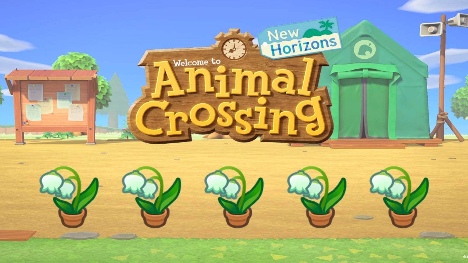 animal crossing lily of the valley