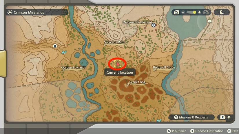 arezu lying down pokemon legends arceus ursaluna