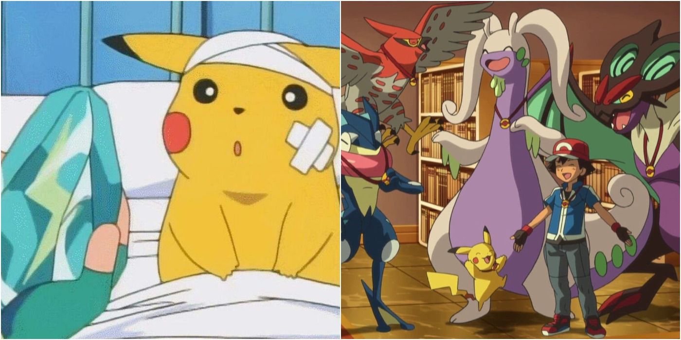 Pokemon: Every Pokemon Ash Ketchum Didn't Officially Own Or Just Had For A Brief Time