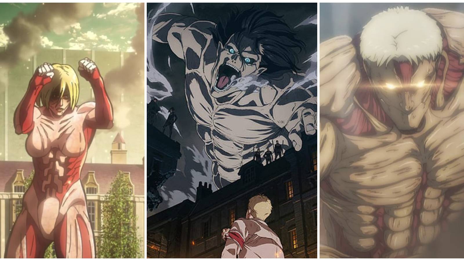 attack on titan best shifter titan battles