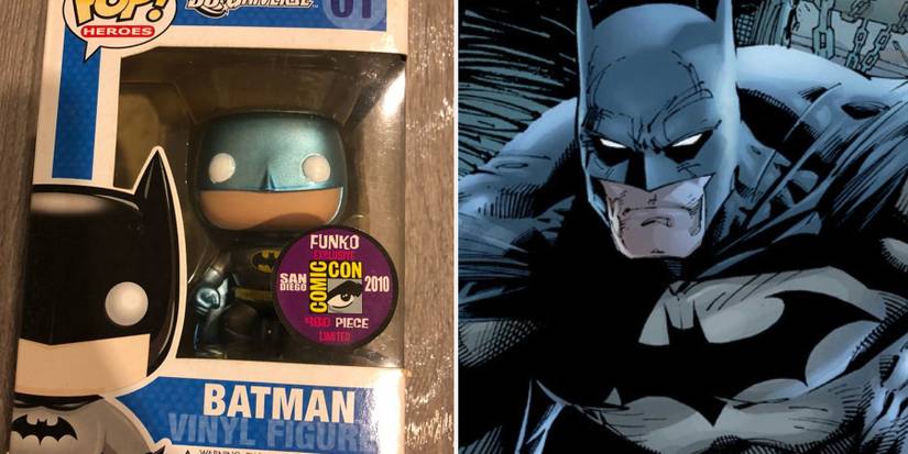 batman metallic funko pop