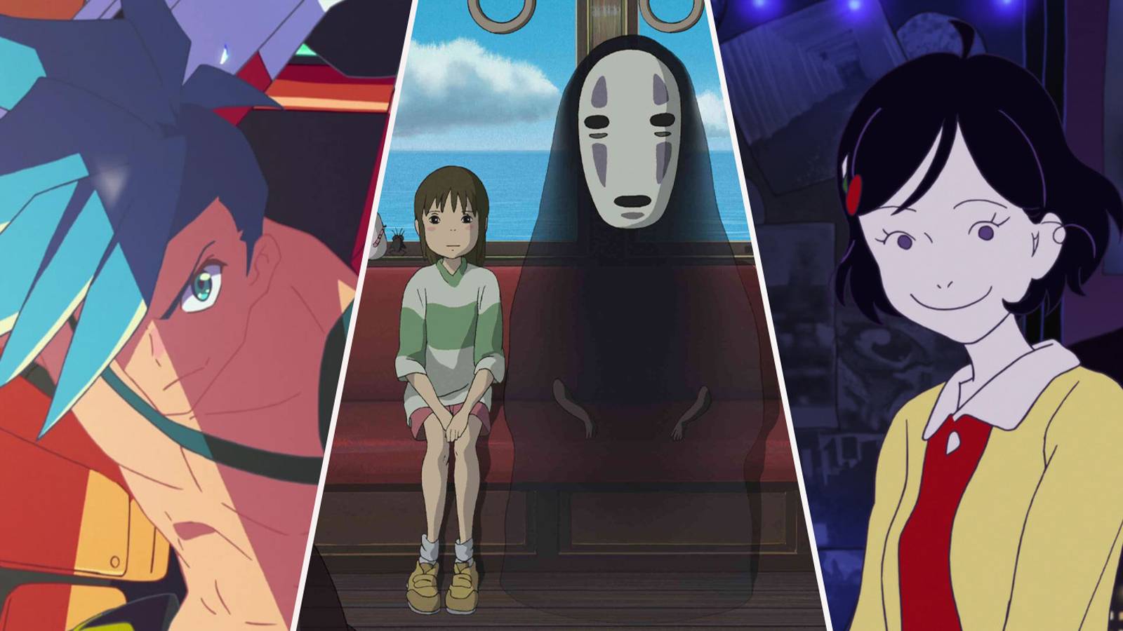 best anime movies on hbo max spirited away, promare featured image