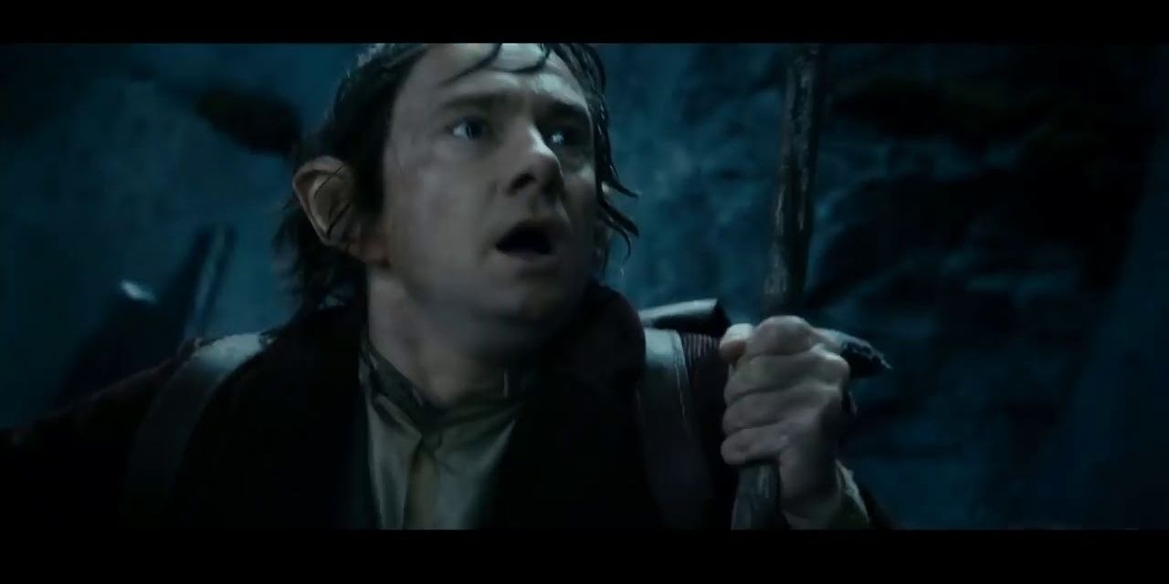 bilbo stone giants scene the hobbit Cropped