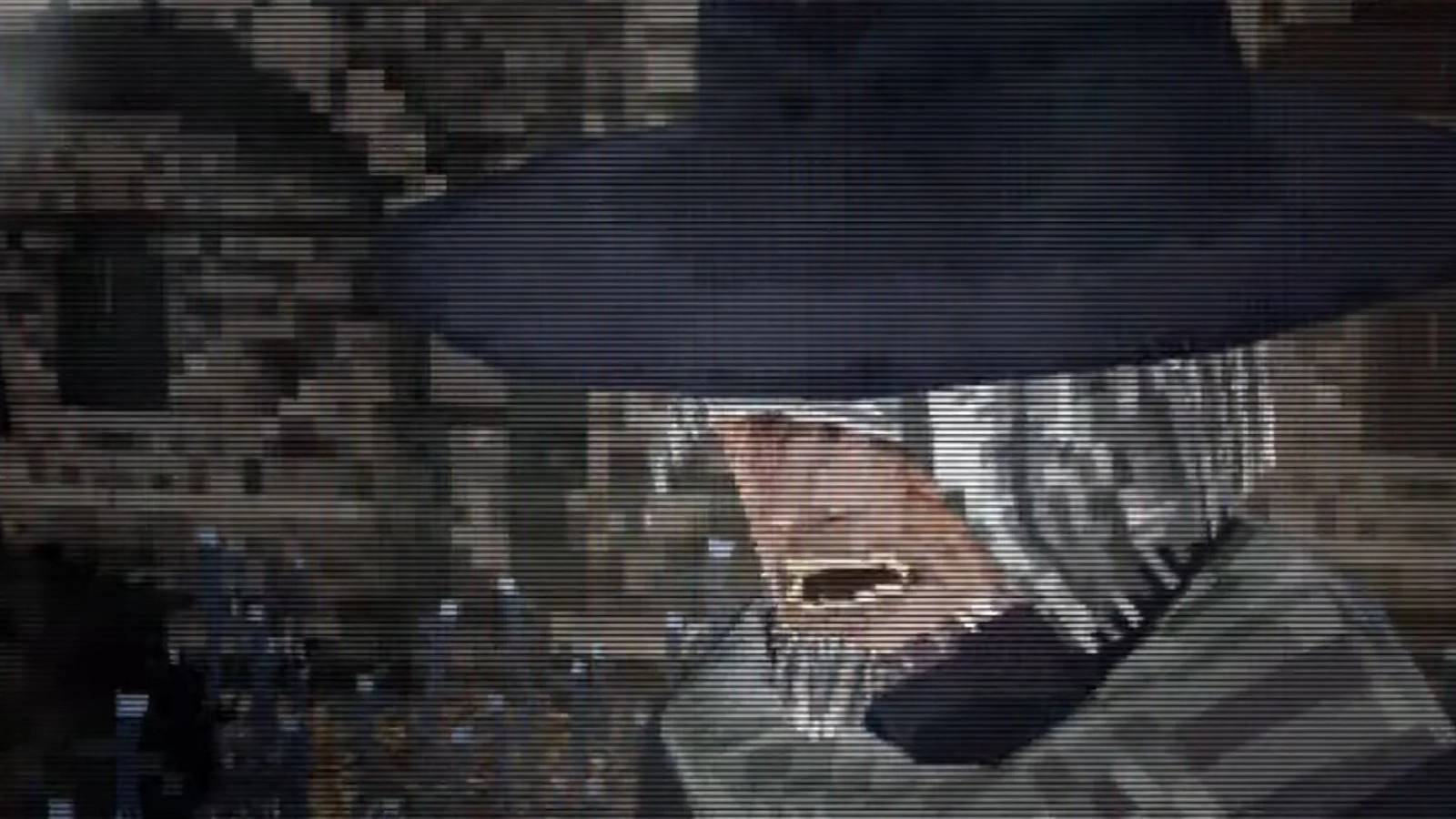 A screenshot from the PlayStation 1 style demake of Bloodborne.