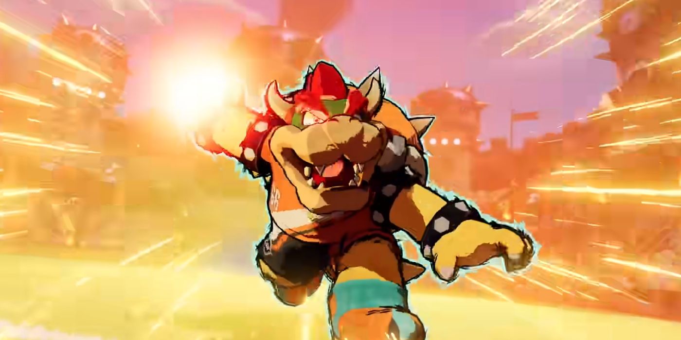 Bowser Hyper Strike Mario Strikers Battle League