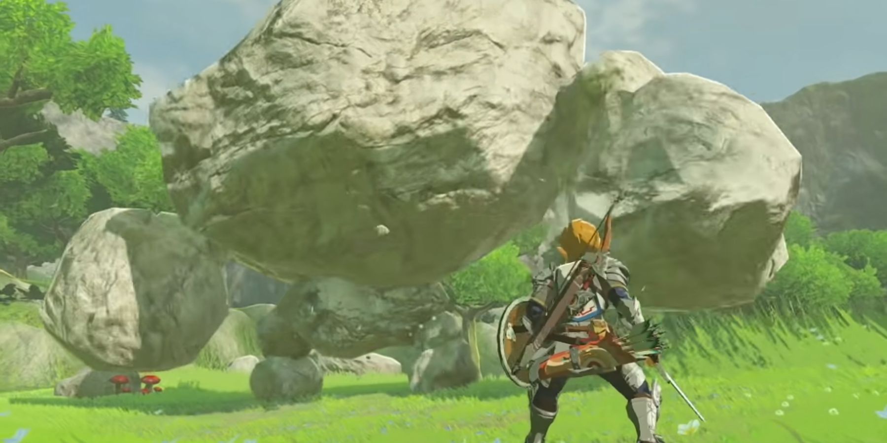 breath of the wild stone talus trailer featured