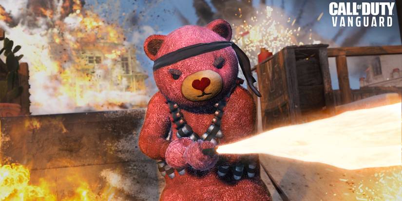 call of duty vanguard pink bear skin