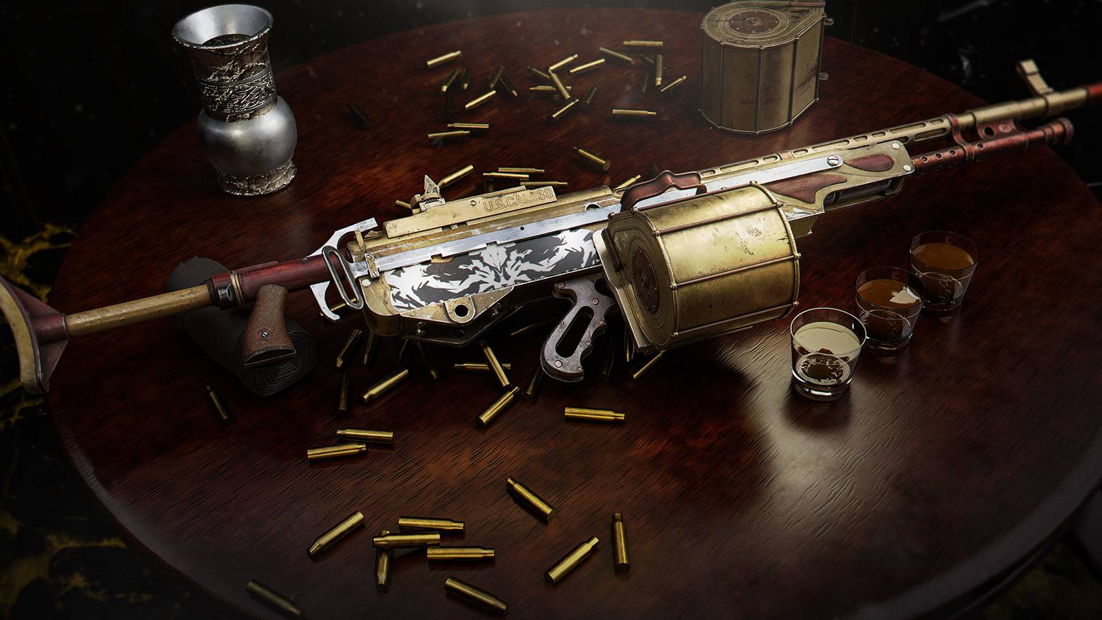 call of duty vanguard whitley bullets drum gold camo