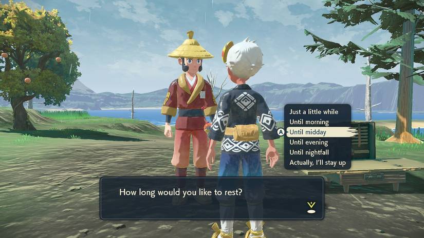 change time of day pokemon legends arceus