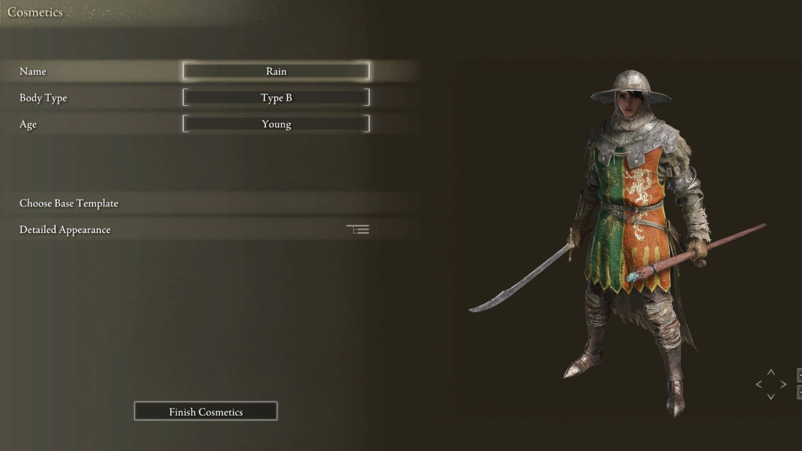 character creation in elden ring