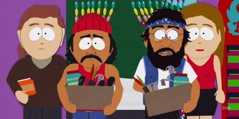 cheech and chong south park