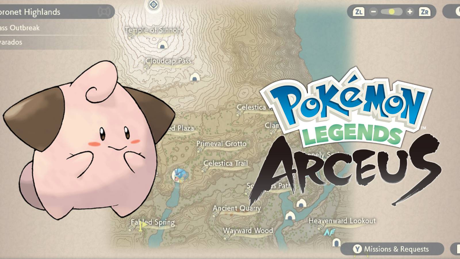 cleffa pokemon legends arceus