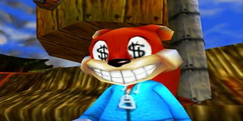 conker's bad fur day cash eyes screenshot