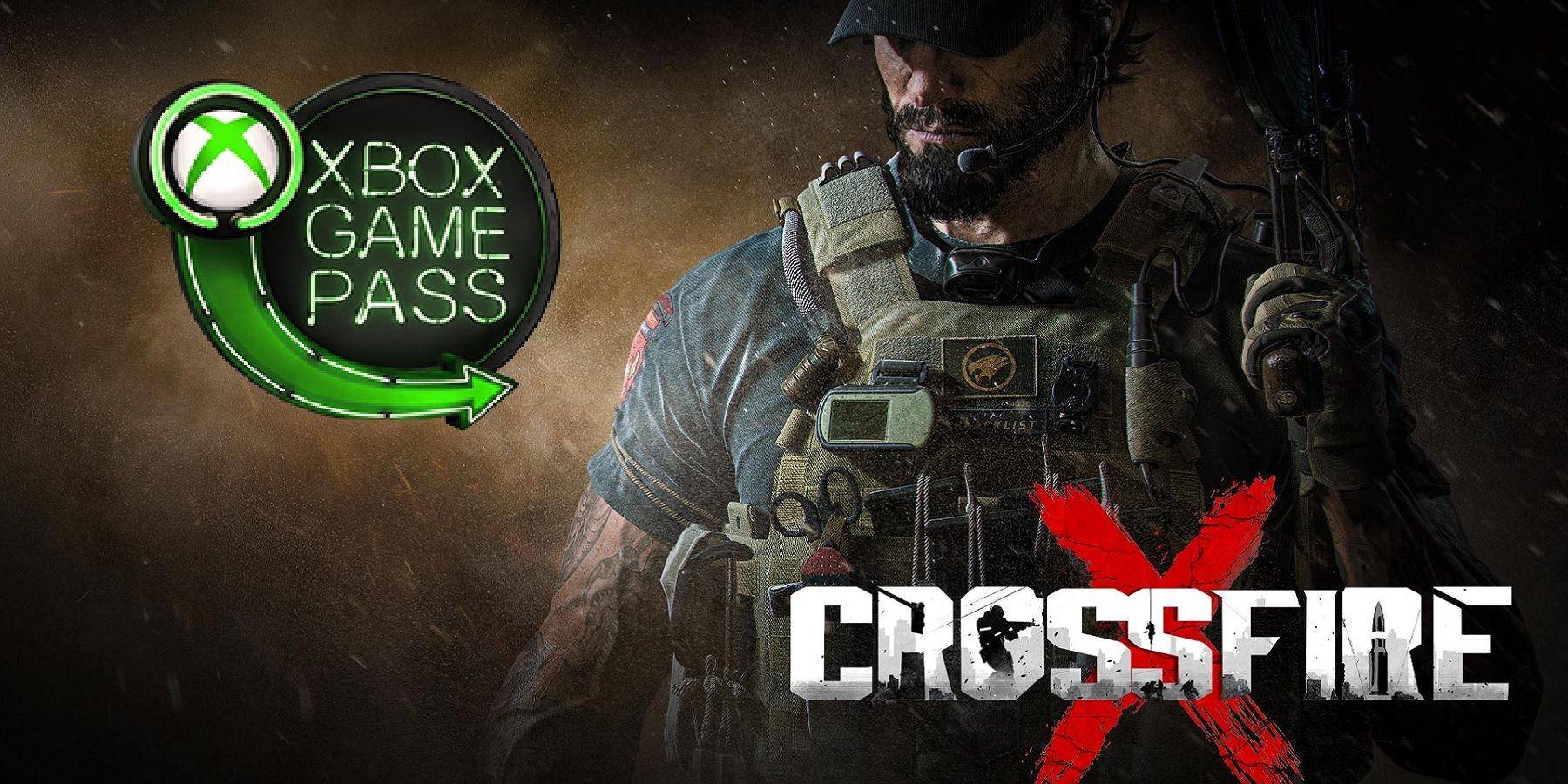 crossfirex with xbox game pass logo