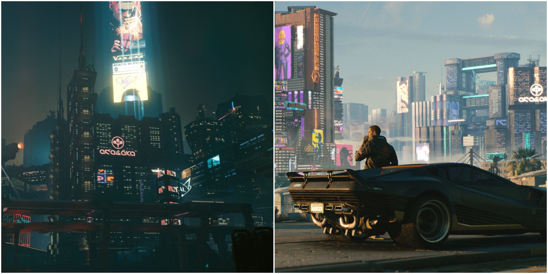 Cyberpunk 2077: Breathtaking sights