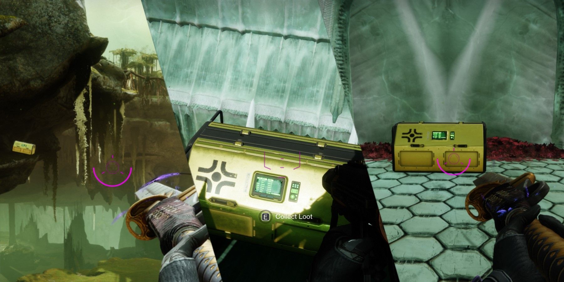 Destiny All Mars Golden Chest Locations 