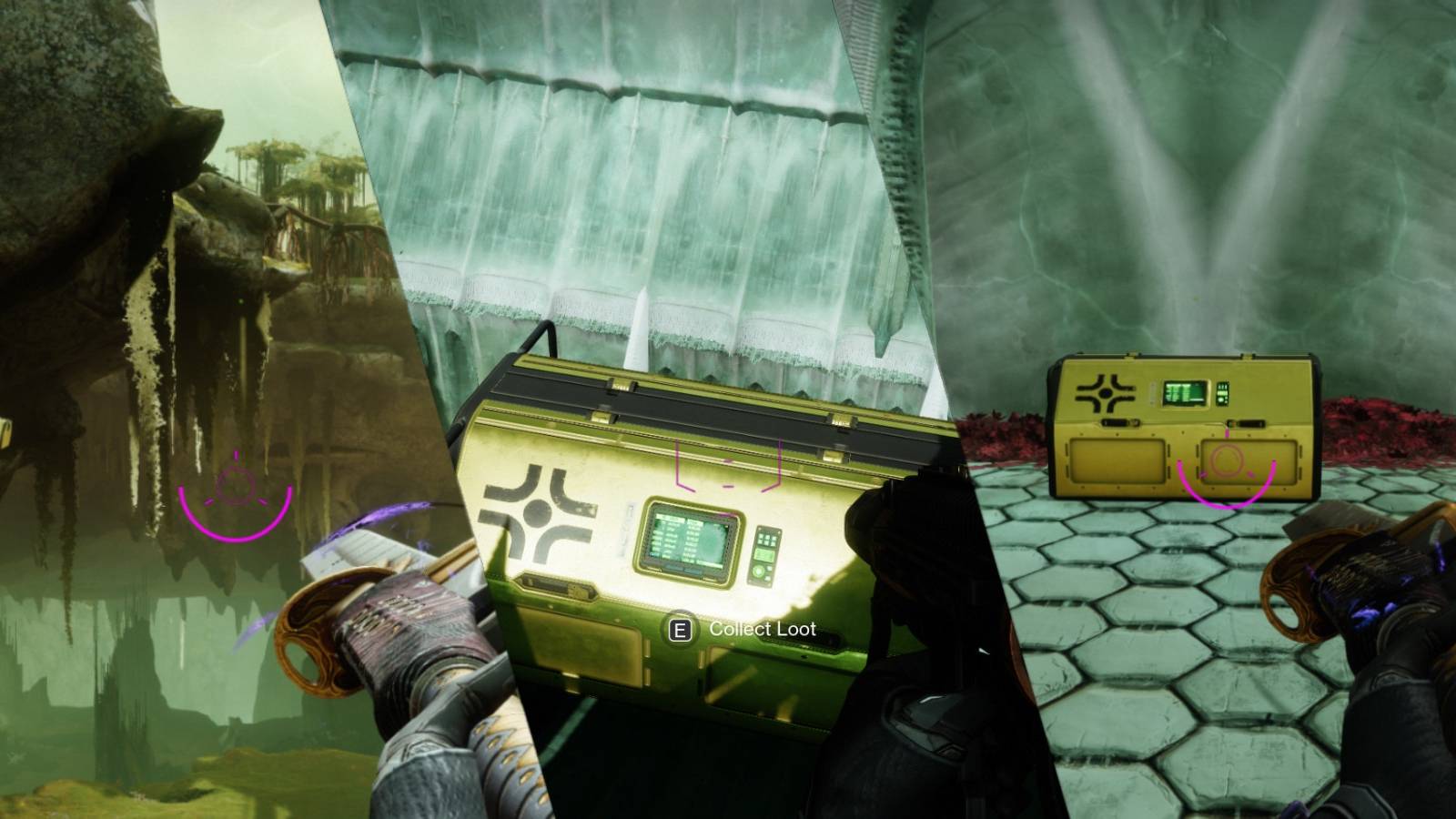 destiny 2 the witch queen expansion all quagmire region chest locations puzzle jump hidden items loot power level