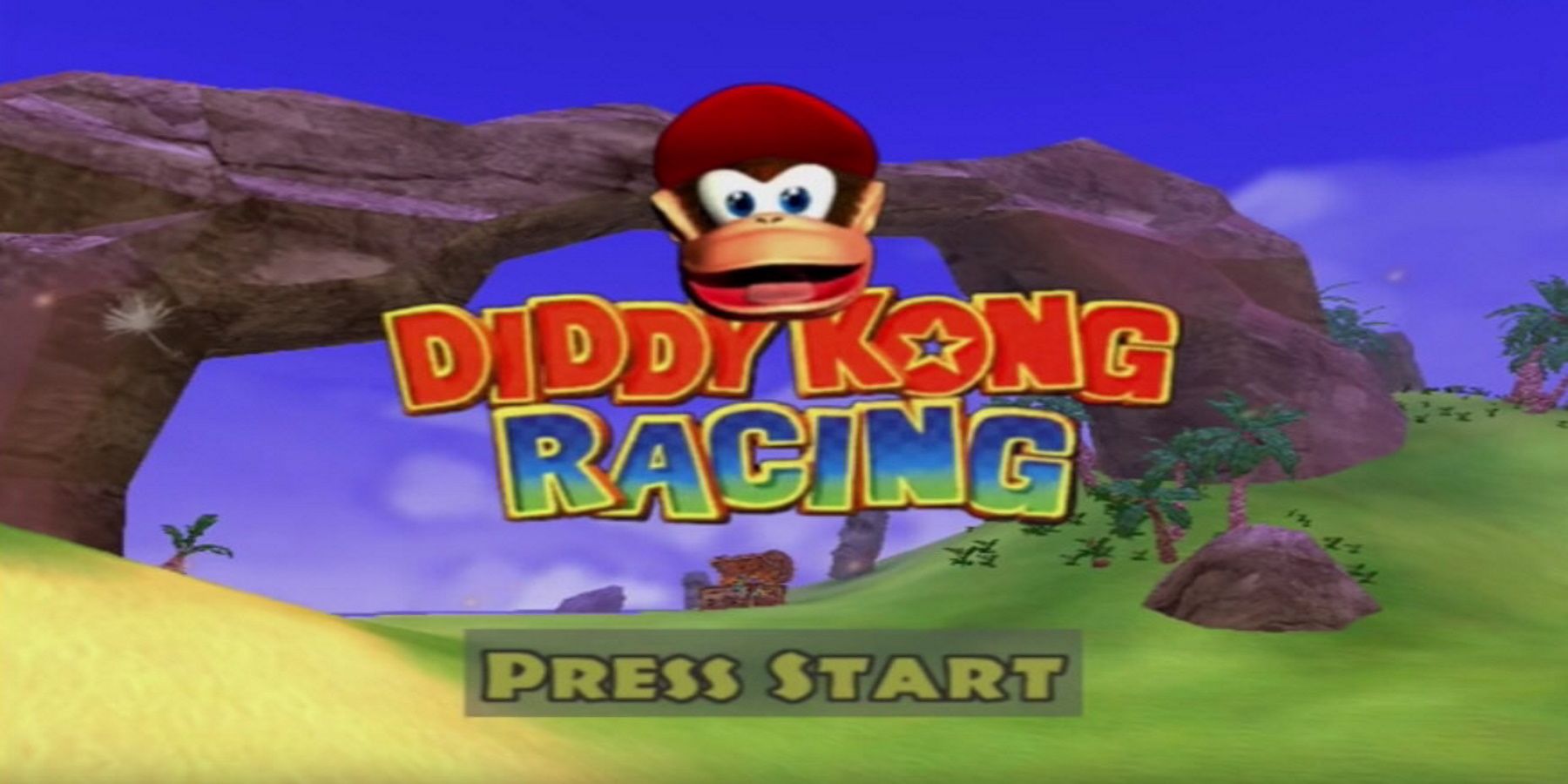 diddy kong racing title screen scrapped gamecube sequel