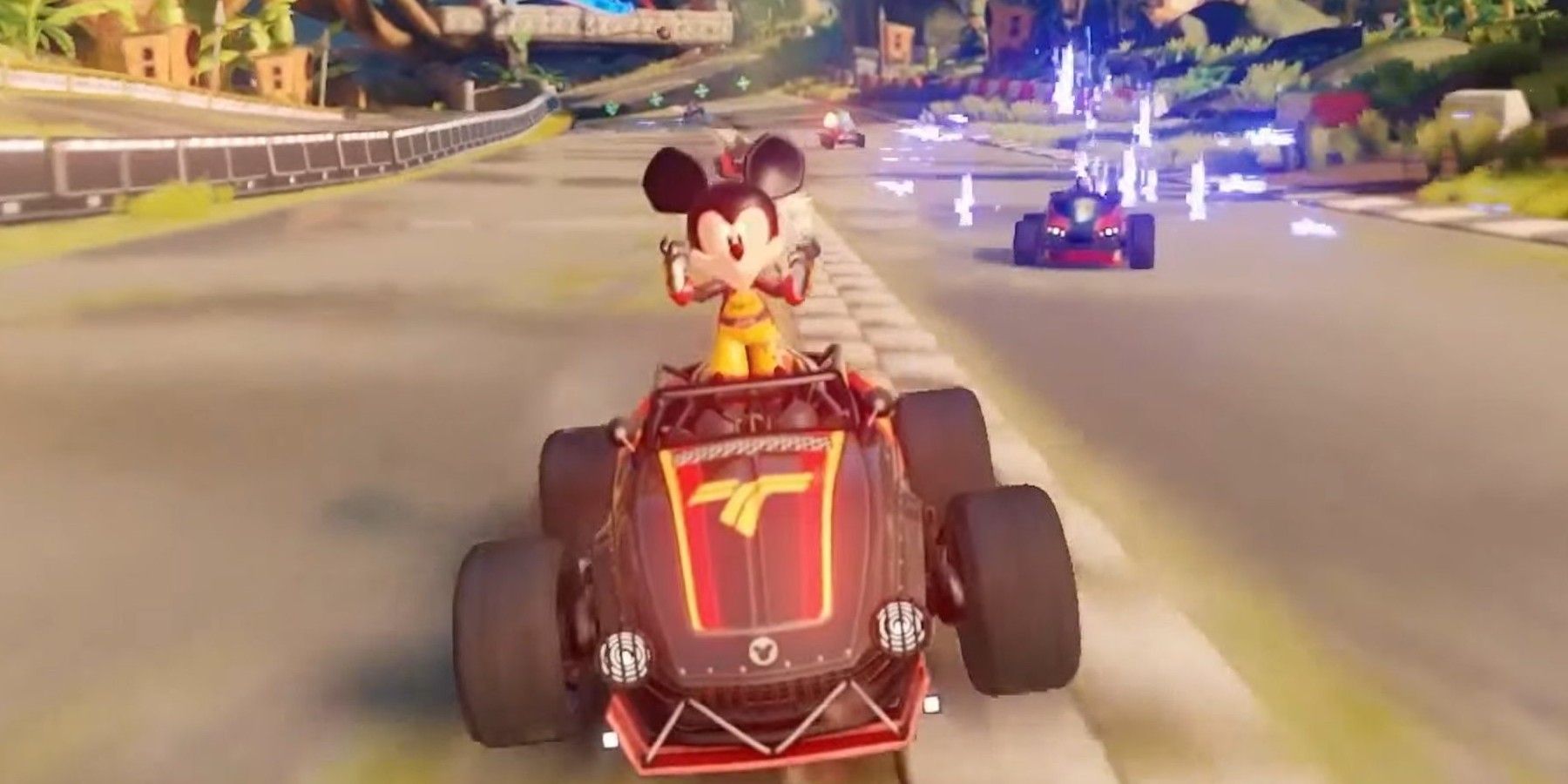 Disney Speedstorm is a free-to-play kart racer for PC and consoles