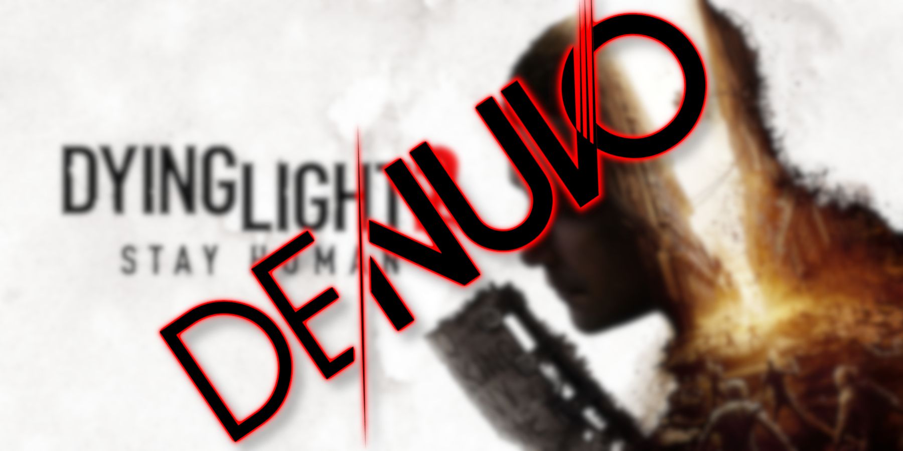 The Dying Light 2 box cover with the Denuvo logo over the top.