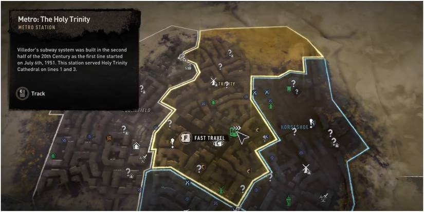 Dying Light 2 Metro station Downtown Court location