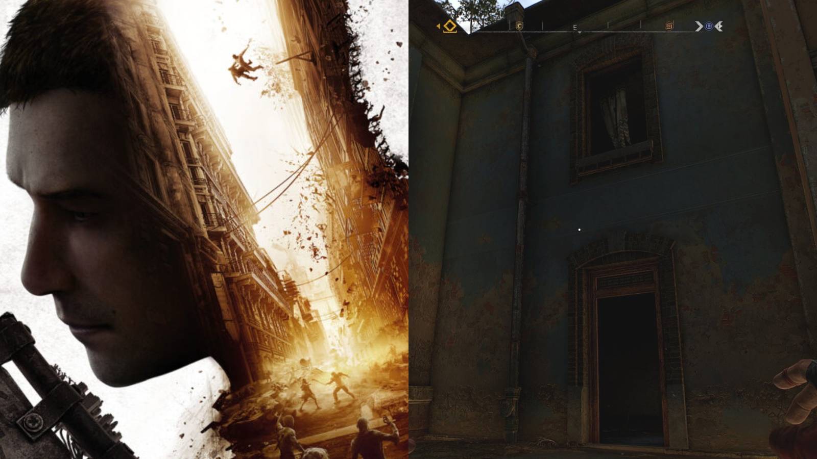 dying light 2 key art and apartment building to loot