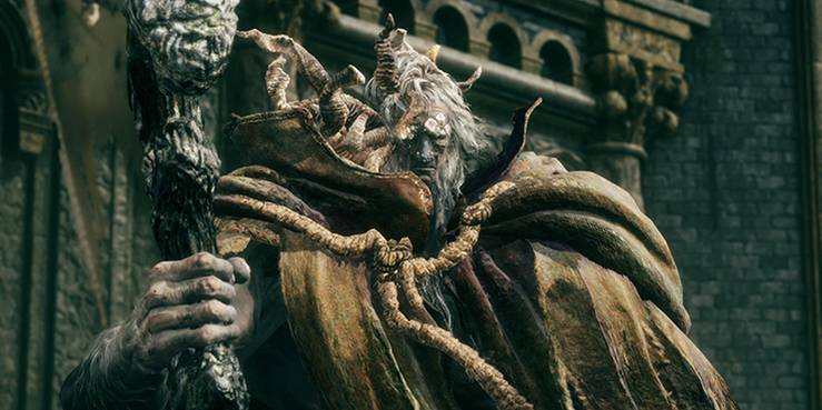 elden ring margit the fell omen first boss