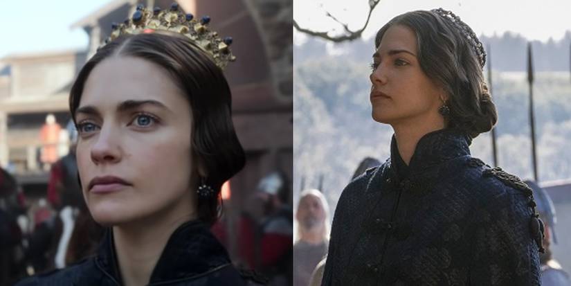 split image of emma of normandy